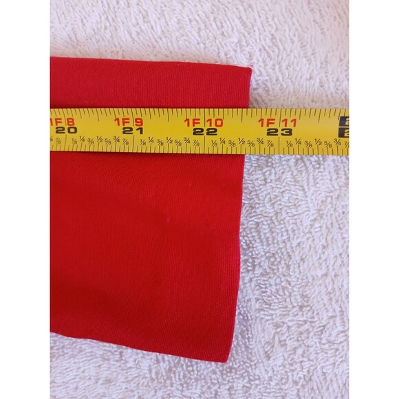 P.J. KLEIN Women's Dress Red Long Sleeve Round Neck 9/10 Office Career - Picture 15 of 16